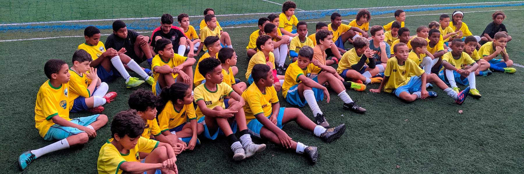 Crianças da UCUS no campo